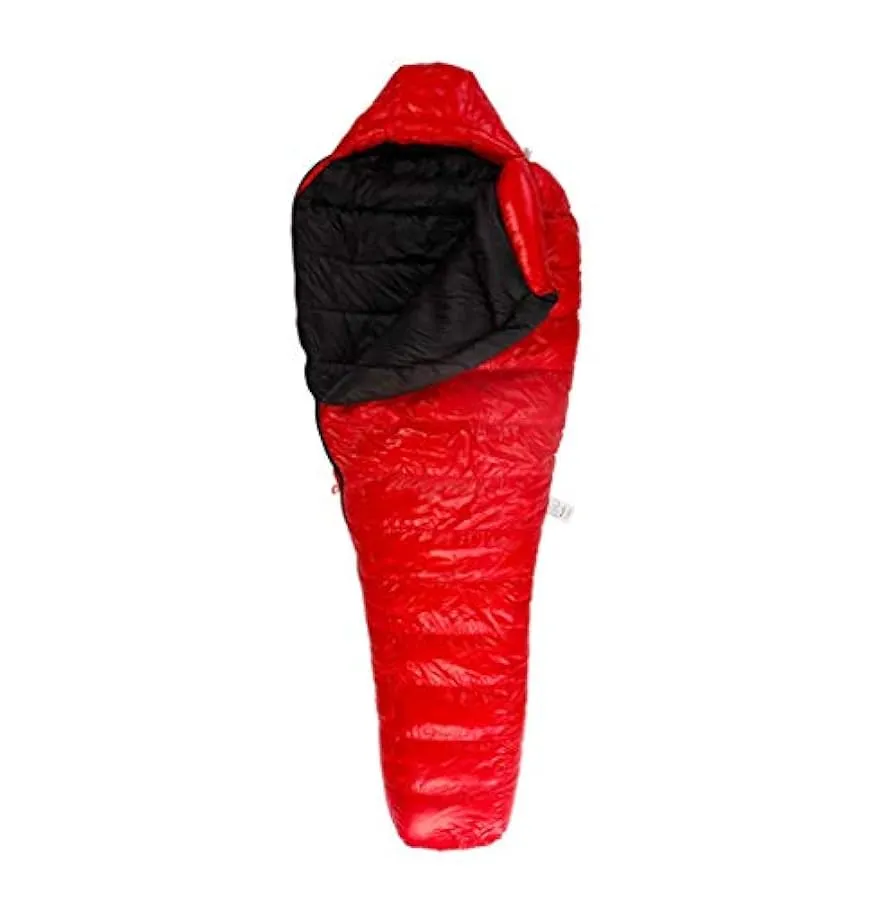 XBSLJ Sacchi a Pelo Sacco a Pelo, Piuma Mummia Sacco a Pelo – Leggero per Il Freddo (Inverno) Sacco per 3 Stagioni – per Escursi