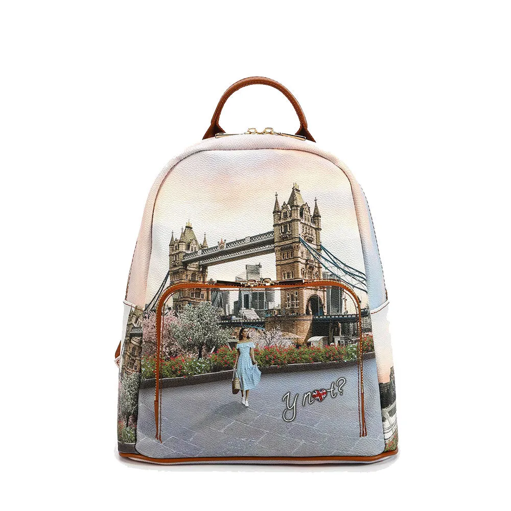 Zaino Donna Y NOT con Tasca Esterna YES-615 London Kate