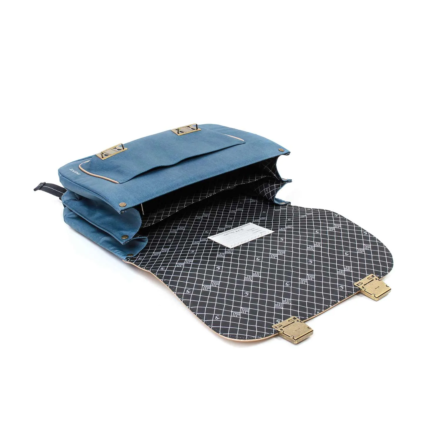 Zaino Gold Con Patch Colorate